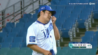 '최강야구 탈락→삼성 입단' 송은범, 라팍서 호된 신고식...1이닝 5실점 와르르 '퓨처스 ERA 9.00 '