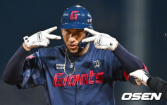 마침내 KBO 새 역사 탄생! '안타 기계' 레이예스, 2014 서건창 넘어 '202안타' 신기록 세웠다