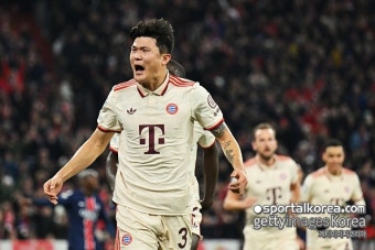 아! 김민재, 철벽이 무너졌다!...UCL 8강 베스트 11 정상급 폼→