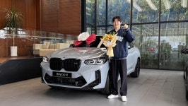 캡틴 박민우, BMW X4 M 후원받았다...NC-동성 모터스 6년째 스폰서 의리