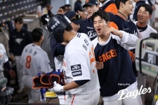 '한화 차기 안방마님' 또 쳤다! 2G 연속 홈런+6월 6홈런+OPS 1.470…허인서의 방망이, '4연타석 홈런' 기점으로 '활활'