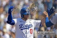 하늘도 다저스의 우승을 바라나? 시즌 아웃까지 예상했던 김혜성 동료 먼시, 몇 주 내로 복귀 예정