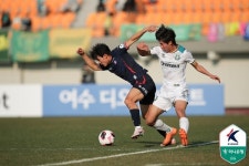 [K리그2 4R] 장군멍군 안산 리마 선제골→충북청주 가르시아 곧장 동점골, 치열한 접전 끝 1-1 무승부