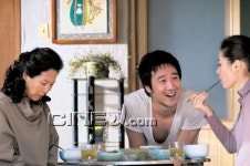 희한한 가족의 썰렁한 만찬, <가족의 탄생> 촬영현장