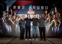 [현지보고] 조 루소 감독·크리스 에반스·앤서니 마키·세바스천 스탠 인터뷰