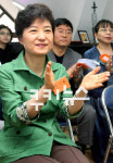 박근혜 전 대표，서부항구와 중국 해안도시 연결하는 열차페리구상 발표