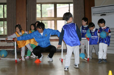 인천 방승환， 어린이축구교실 열어