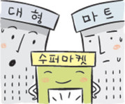 불황의 틈으로 슈퍼마켓이 부활한다