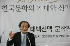 조정래 대하소설 태백산맥 문학관 개관