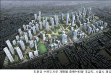 서울 중화뉴타운 친환경 수변도시로 개발한다