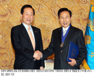 이 대통령，국제로타리 영예의 상 수상