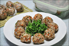 [끼니 UP!](166―화요일) ♪한 입 쏙∼! 앙증맞은 소고기산적 주먹밥