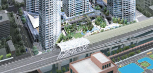 포스코건설, 부산 동서고가로에 터널형 방음돔 착공