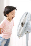 에어컨보다 선풍기 바람이 더 안전?