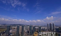 포스코건설타워에서 바라본 송도신도시