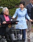 장애인 직업재활시설 ‘에덴하우스’ 방문한 박근혜 대통령