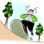 [스포츠의학 클리닉]등산중 발목 삐끗 걷는법 바꾸면 걱정 끝