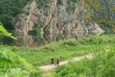 [물따라 길따라]충남 금산 ‘적벽강 코스’