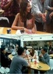 윤아, 학생식당 포착 “어디서나 밝은 표정”