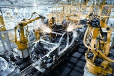 기아차 美 조지아공장 가보니… 290여대 로봇이 용접작업 ‘척척’