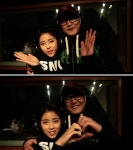 ‘응사’ 포만커플 도희·김성균, OST 녹음 현장 공개