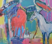 [경마단신] 갤러리 마당 초대작가전-‘비상(飛上)-질주와 순수’ 外