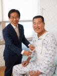 국민체육진흥공단 이창섭 이사장, 이봉걸씨 문병