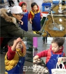 ‘슈퍼맨’ 쌍둥이 서언-서준, 베테랑 포즈로 수산시장 점령