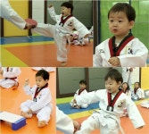 ‘슈퍼맨이 돌아왔다’ 삼둥이, 귀염둥이 태권도 선수 변신 ‘늠름’