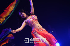 [스포츠경향 포토]‘에임하이 월드 파이널’ 카자스흐탄에서 온 벨리 댄서의 화려한 댄스