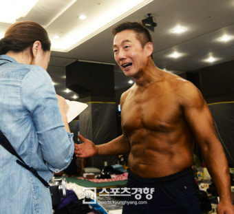 [스포츠경향 포토]‘2015 머슬마니아’ 정봉주 전 의원, 도전에 의미있었다