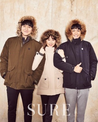 ‘응답하라 1988’ 고경표-류혜영-박보검, 쌍문동 삼총사의 복고 패션 화보
