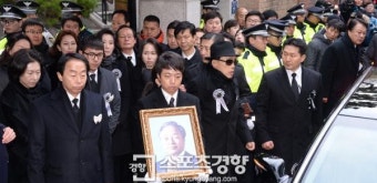 김수한 전 국회의장, 김영삼 전 대통령 영결식서 눈물의 추도사 “아직도 음성이 들리는 것 같아…”