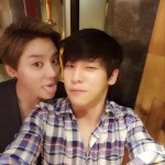 ‘빨래’ 홍광호, 김준수와 다정한 셀카…둘이 이렇게 친했나?