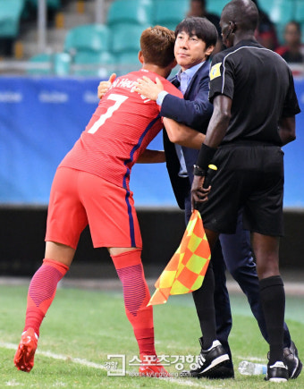 [리우올림픽 축구] 신태용 감독 “독일까지 이기면 8강으로 간다”