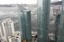 [사진·영상] 18호 태풍 ‘차바’가 할퀴고 간 해운대 마린시티 공포의 현장