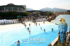 [스포츠경향 포토]시원한 한화호텔앤드리조트 설악워터피아 전경