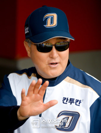 김경문 NC 감독 “적극적인 공격…마음의 여유가 생겼다”