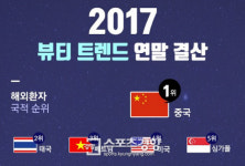 성형외과, 방문객은 중국·신장률은 동남아 1위 차지