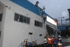 여수 버스터미널 지하서 불…숙소에 있던 기사 23명 대피(종합)