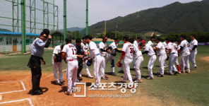 [스경포토] [인제군 1박2일 야구] 인제연합 VS 아랑, 좋은 한판 합시다