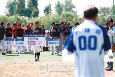 [고양시-경향신문 가을야구] 축사하는 이재준 고양시장 [스경포토]