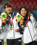 ‘동메달’ 여자축구 이민아 “아쉽지만, 내년 월드컵 기대” [아시안게임]