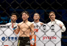 로드FC 유재남, 2라운드 KO승…정문홍 ‘세컨드’의 미소