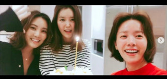 한지민 생일파티 참석한 추자현·이지아·한효주…‘예쁜 애 옆 예쁜애’