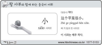 형용사 ‘작다’ [왕사부와 함께 하는 중국어 어휘]