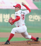 [스경X현장]‘무실점 행진’ SK 김주한 “빨리 실전에서 던지고 싶다”