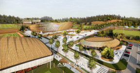 대표팀 새 훈련장 천안 ‘대한민국 축구종합센터’ 조감도 공개, 완공은 2023년 6월 목표