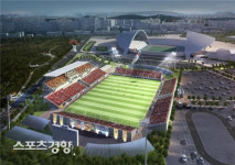 광주의 새 전용구장 첫 경기, 내년에 볼 수도?