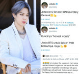“방탄소년단 지민은 차기 UN 사무총장”…인니 타임즈 편집장, UN 연설 극찬